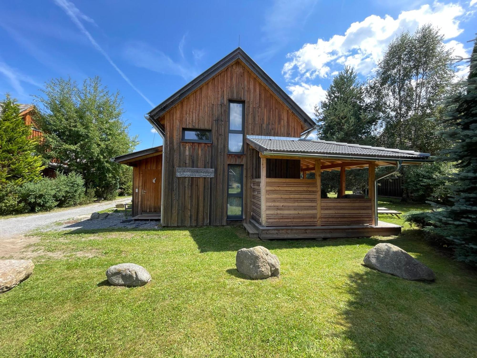 Ferienhaus Kreischberg - Silberhirschen Huette 穆劳附近圣洛伦岑 外观 照片